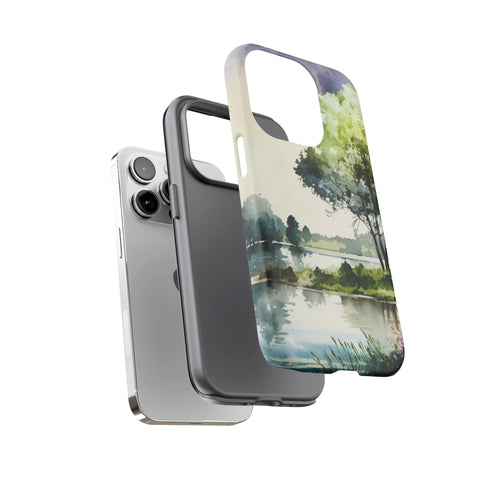 Summer Day by the Lake - Impact Resistant Phone Case